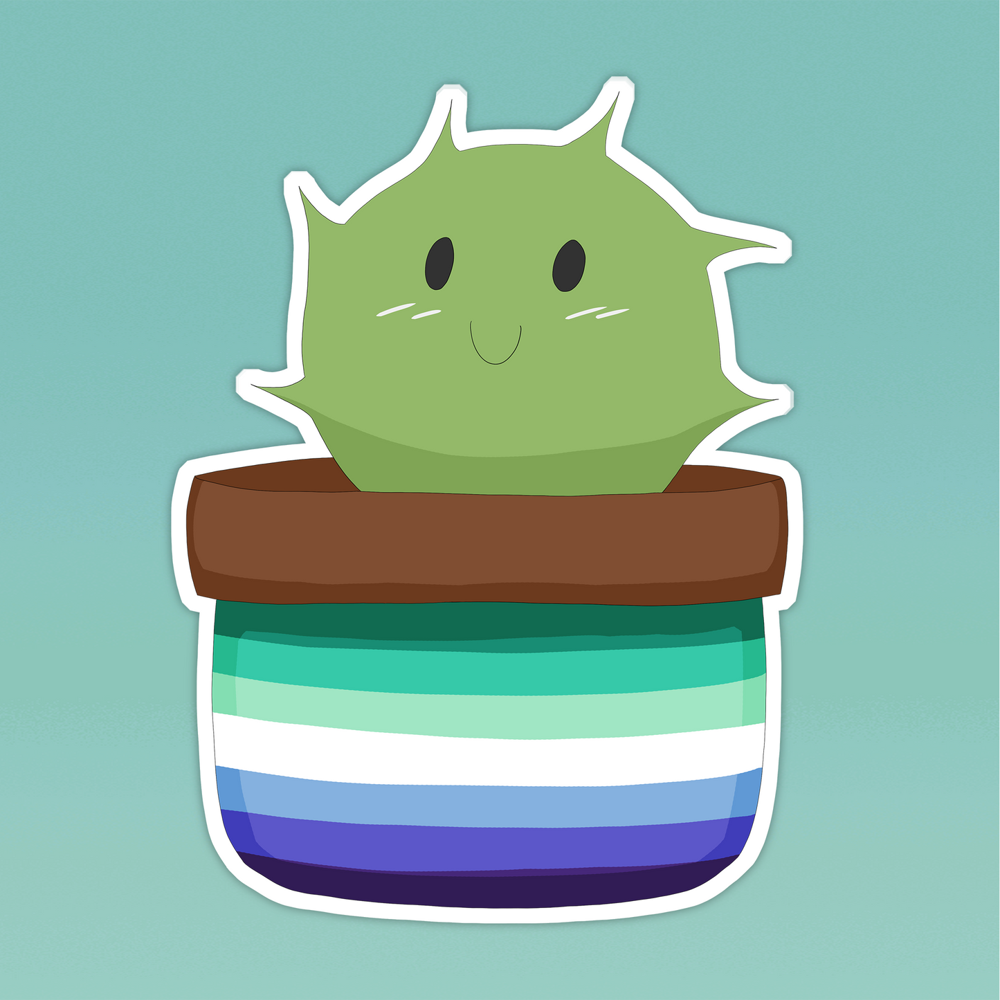 Gay Cactus Sticker