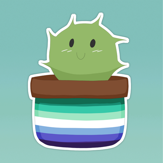 Gay Cactus Sticker
