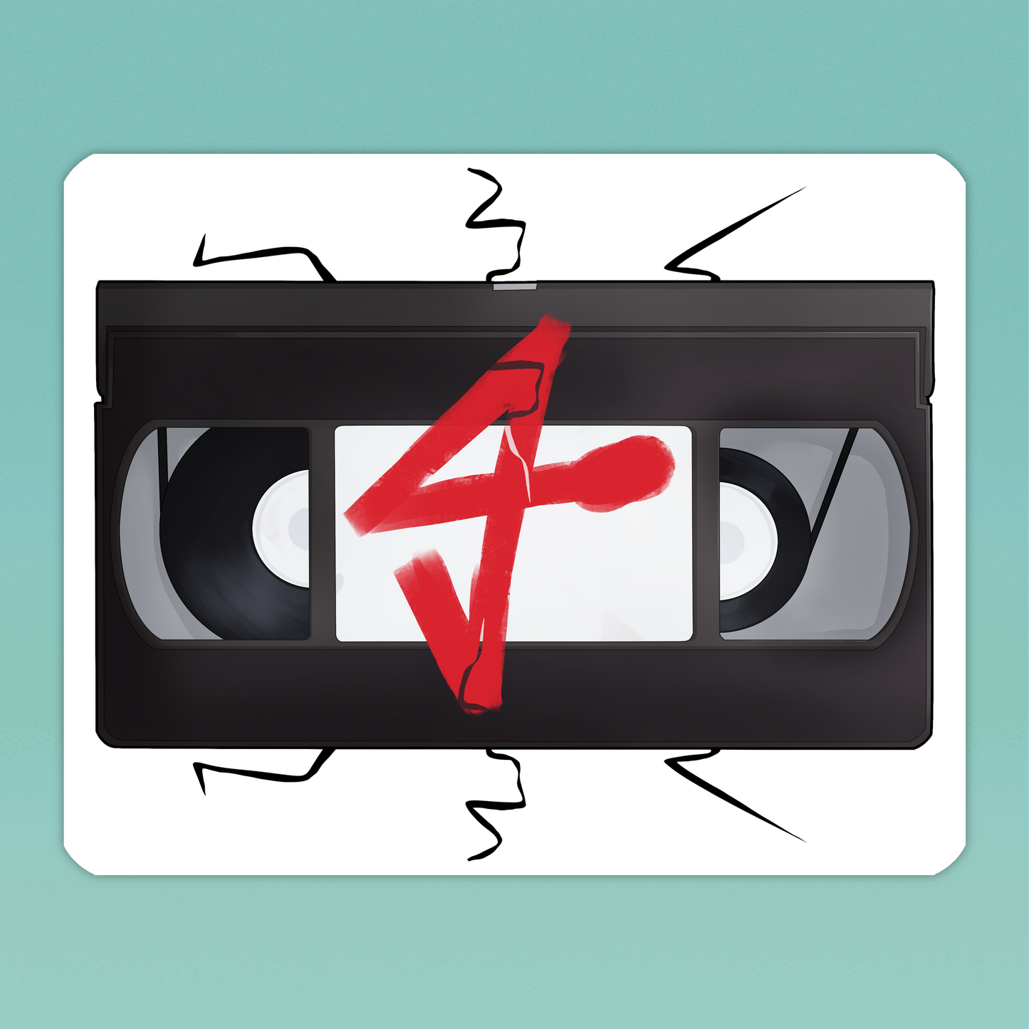 Generation Loss Sticker