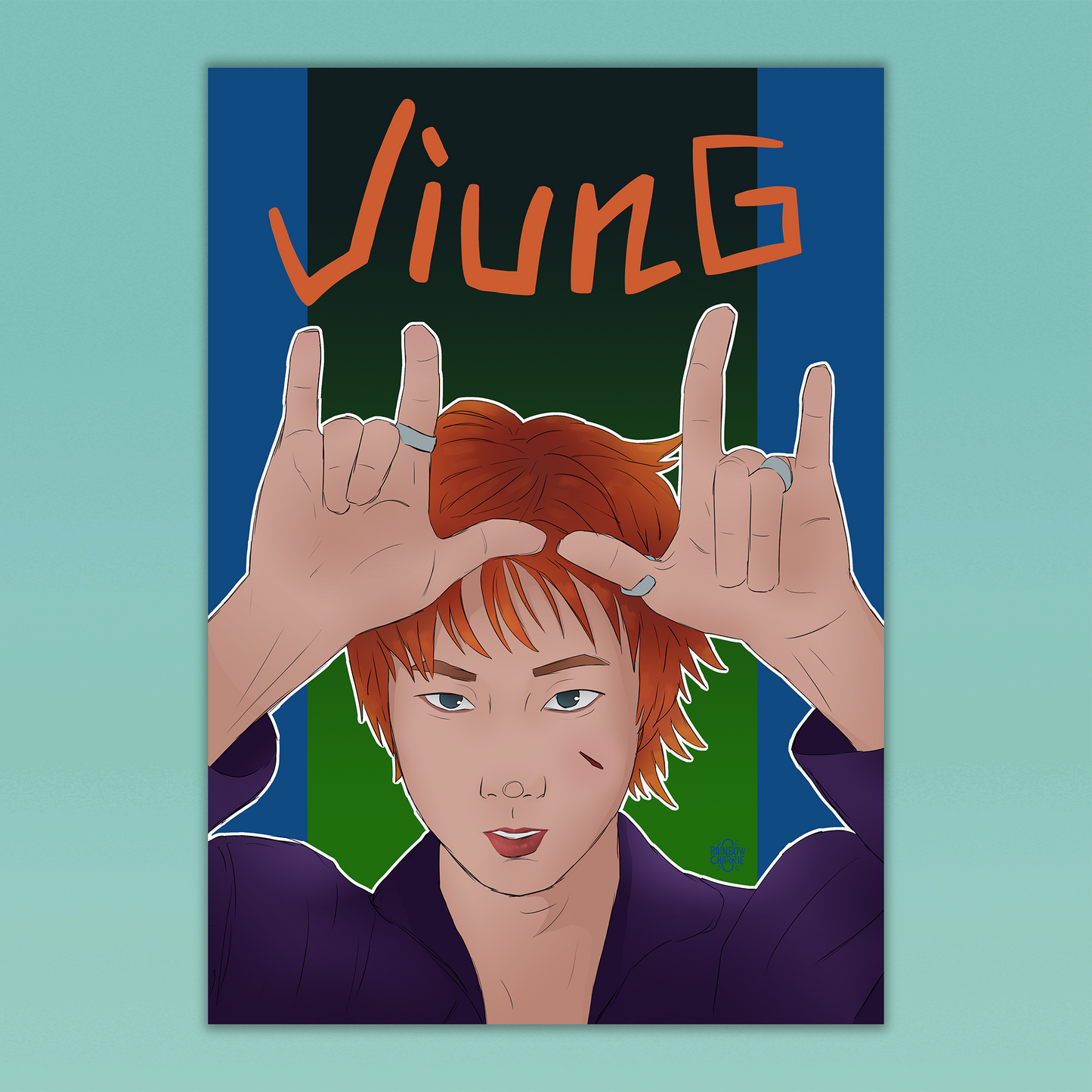 P1Harmony Jiung Print