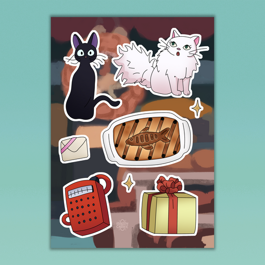 KiKi Sticker Sheet