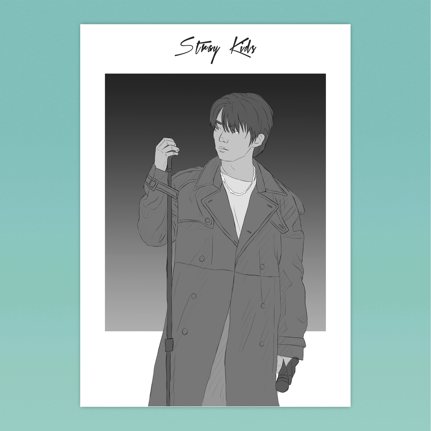 Lee Know Unveil Print