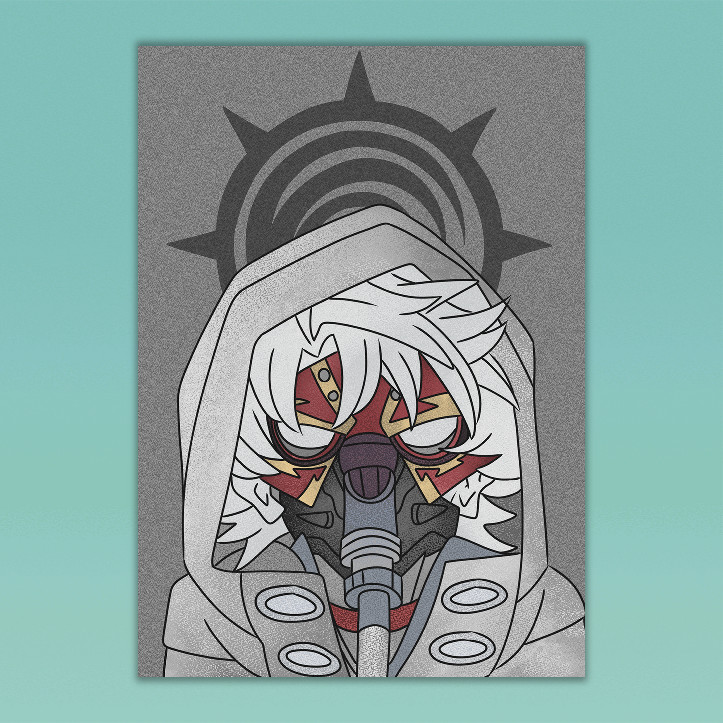 Rudo Mask Print