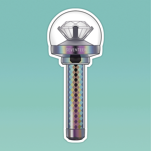 Seventeen Lightstick Sticker