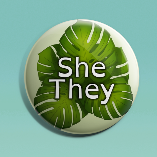 She/They Badge