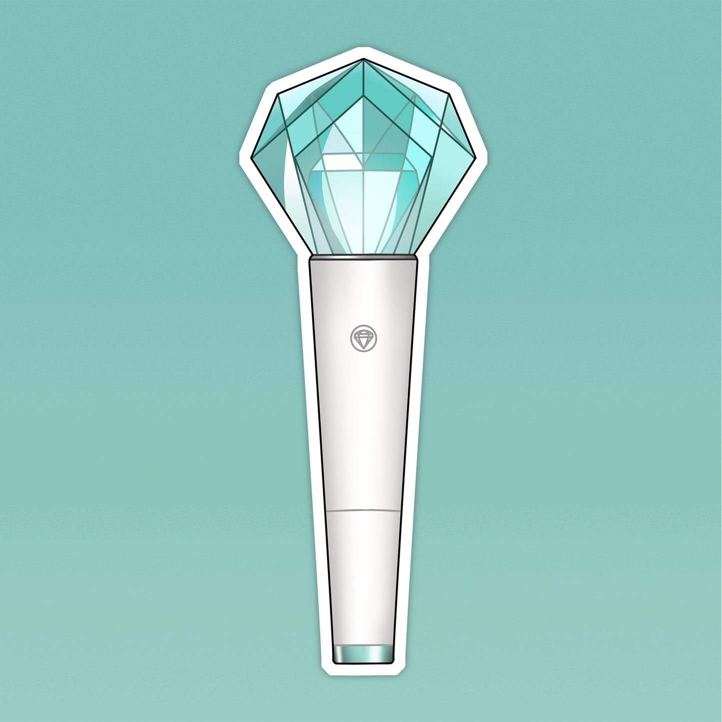 SHINee Lightstick Sticker