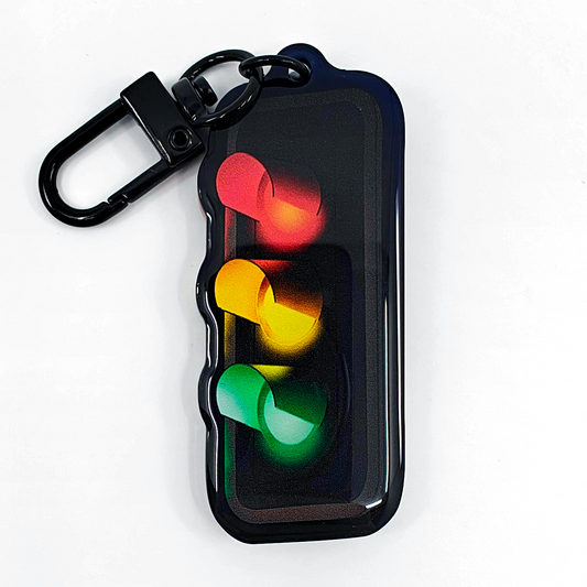 Traffic Light Keychain