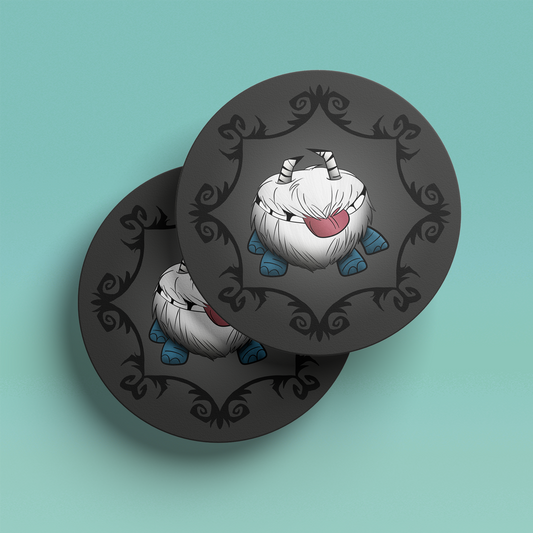 White Chester Coaster