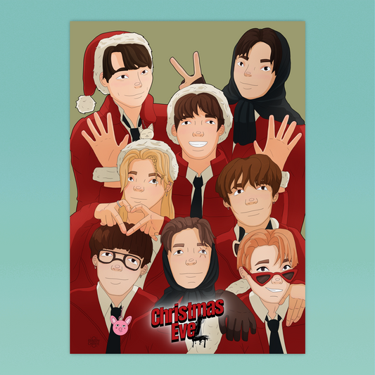 OT8 Christmas EveL Print