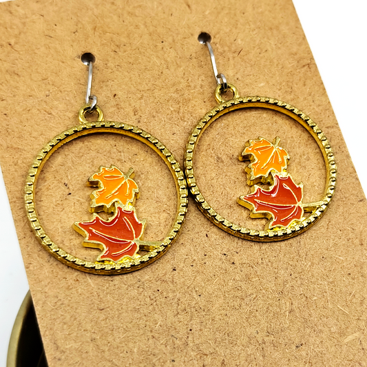 Autumn Leaves Earrings
