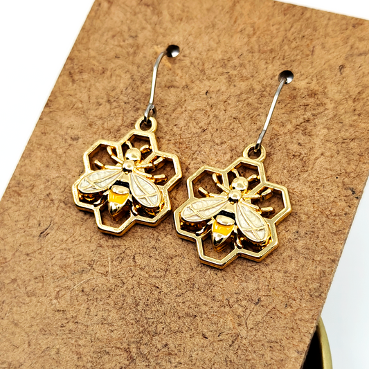 Bees Earrings