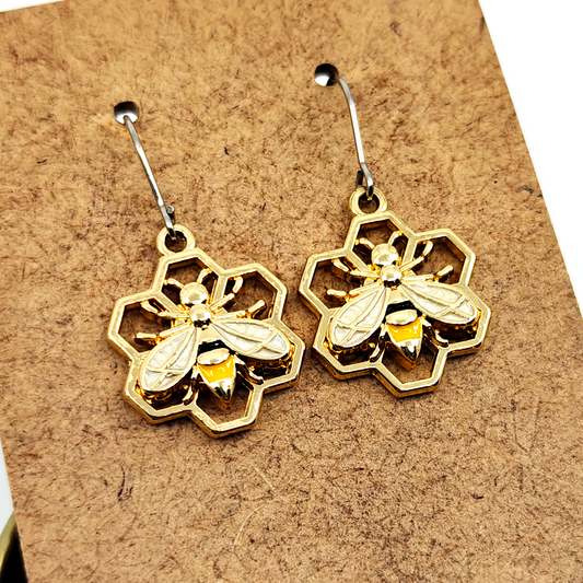 Bees Earrings