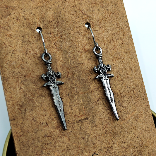 Black Daggers Earrings