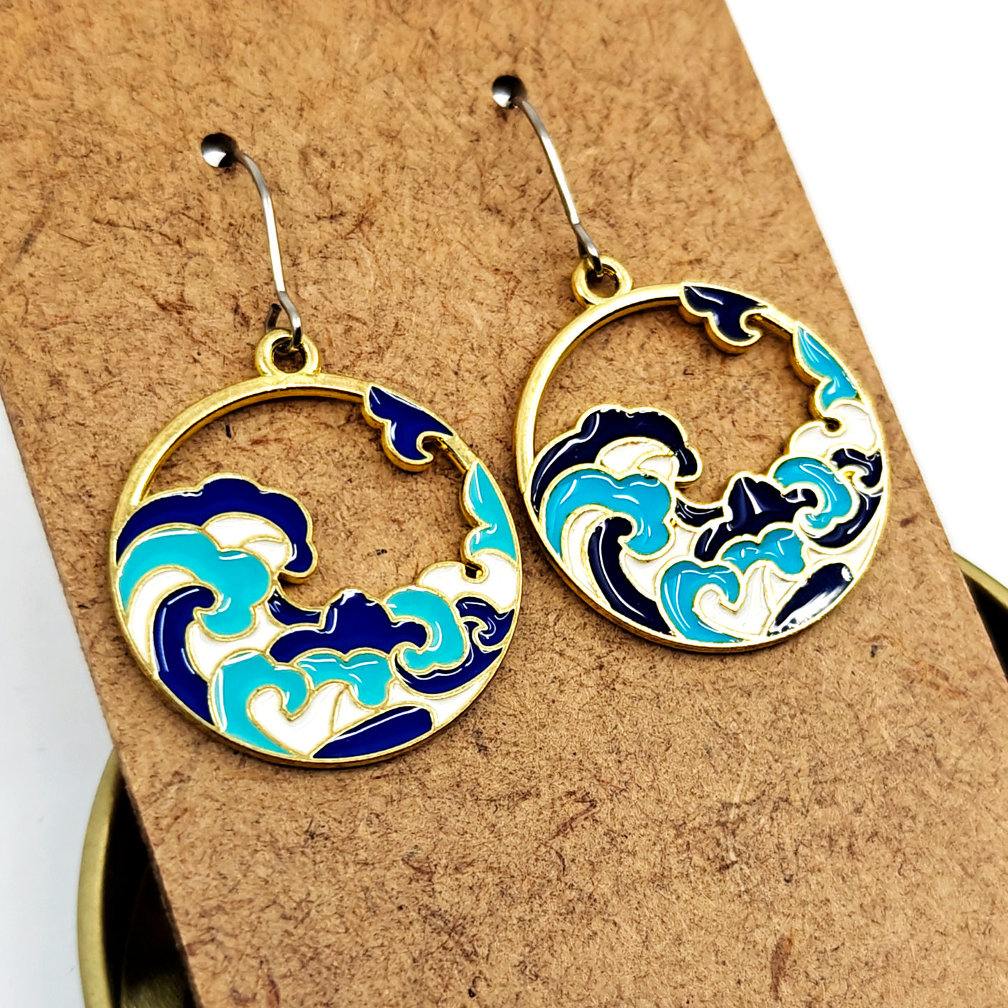 Blue Waves Earrings
