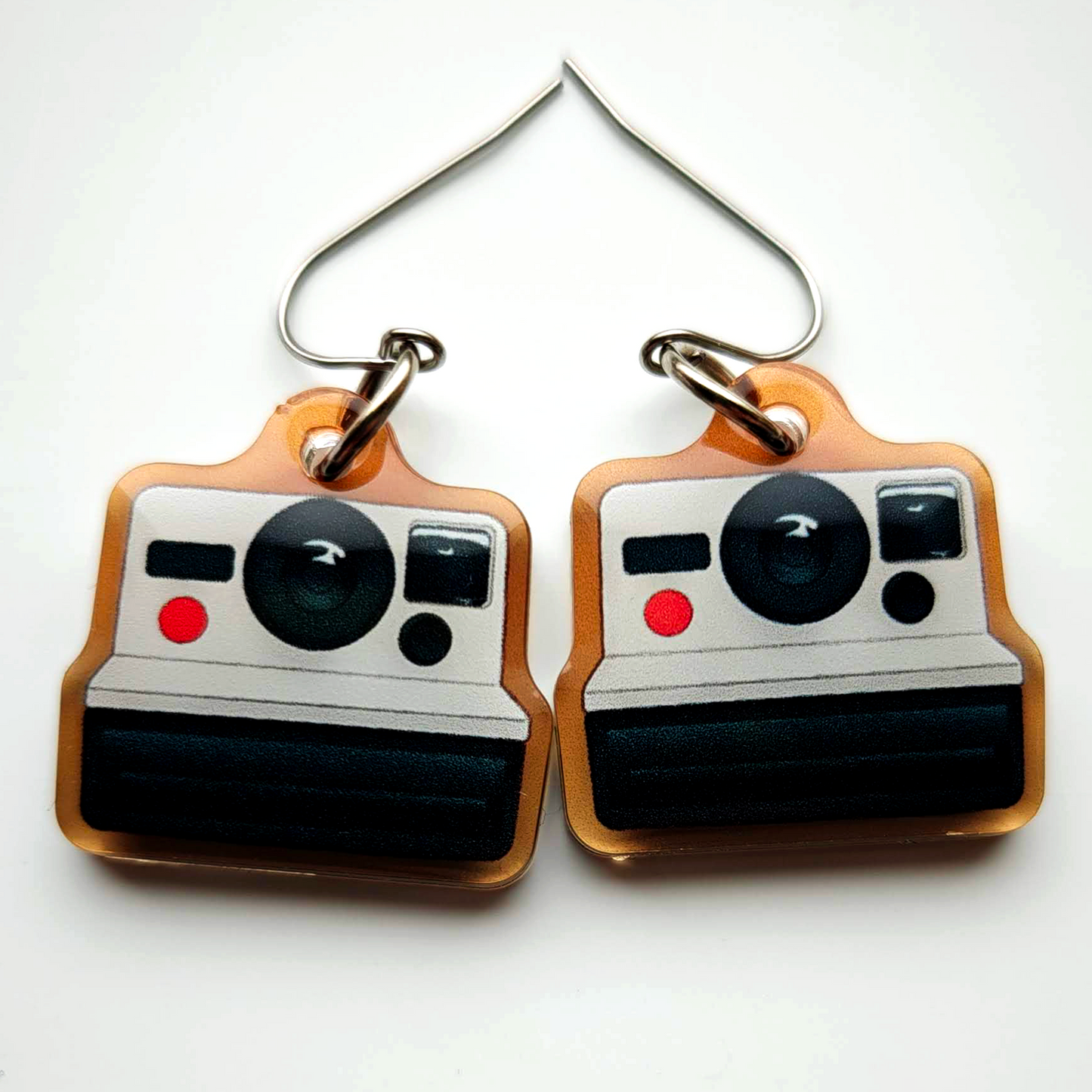 Camera Earrings