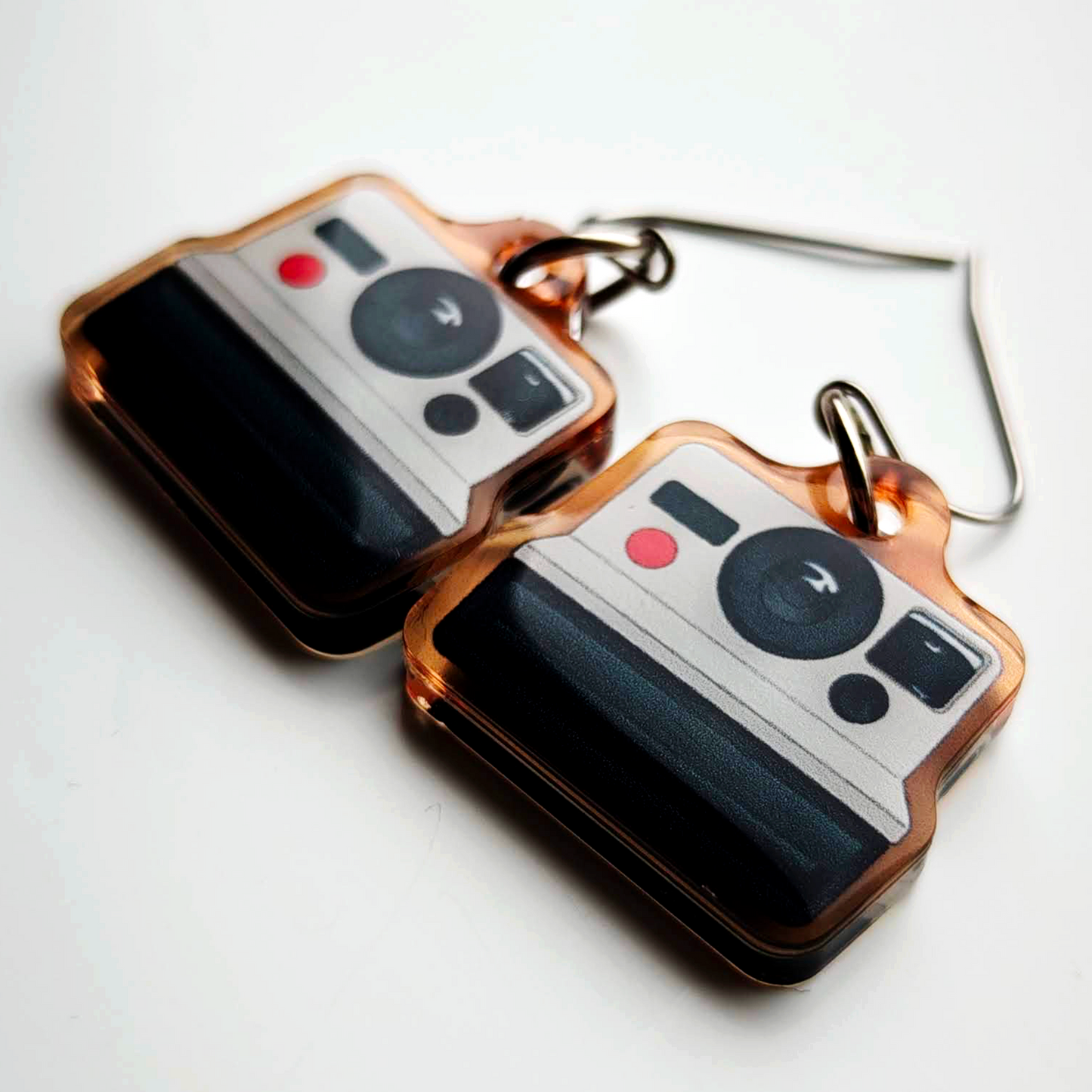 Camera Earrings