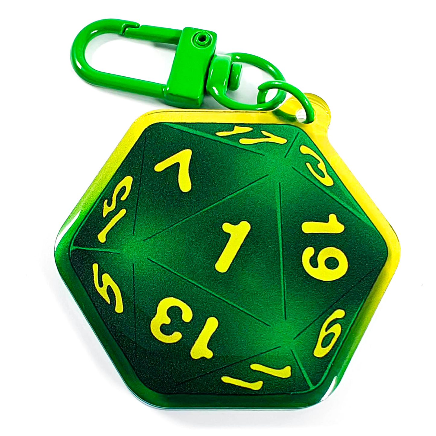 Roll 1 Dice Keychain