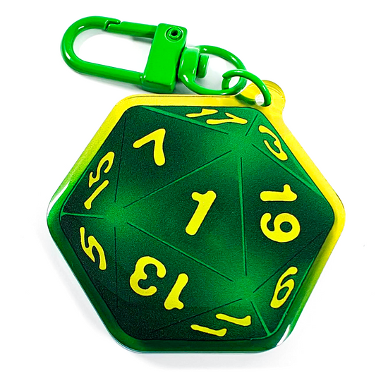 Roll 1 Dice Keychain