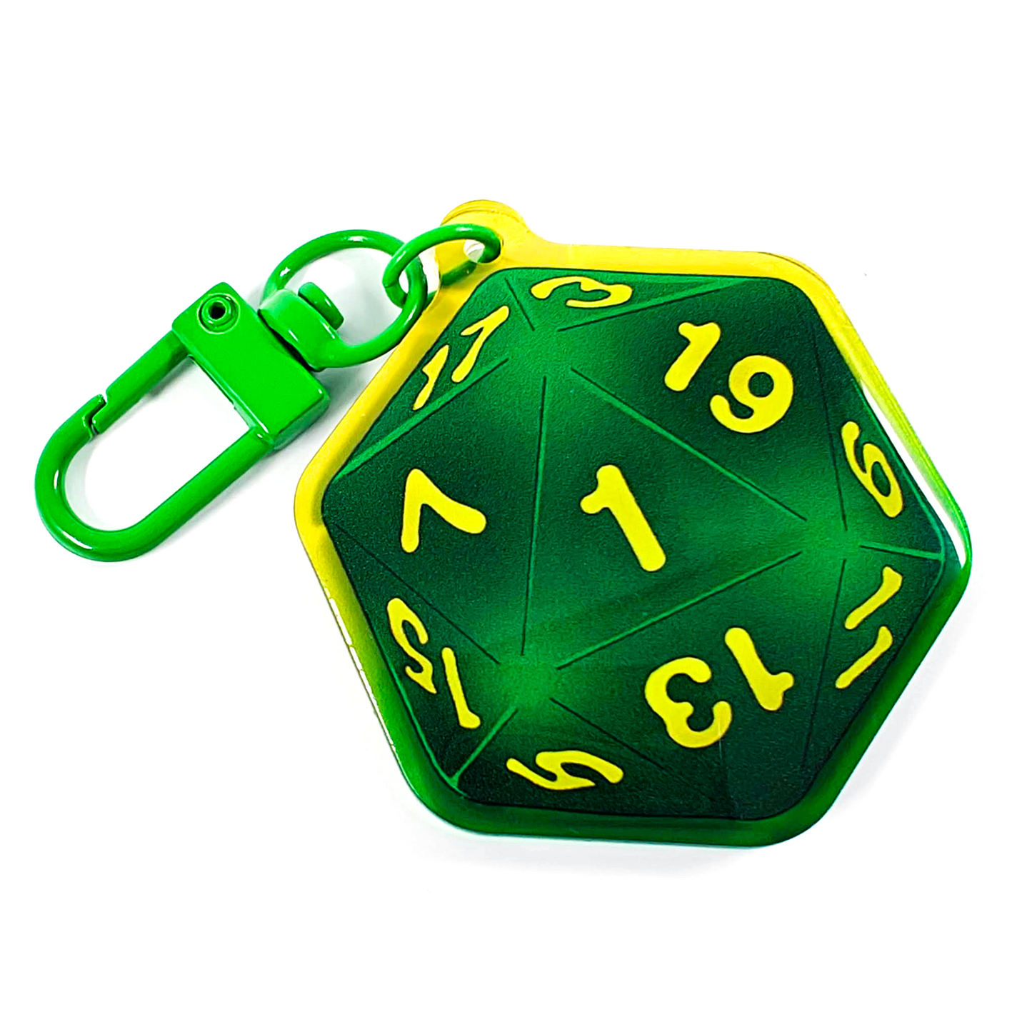 Roll 1 Dice Keychain
