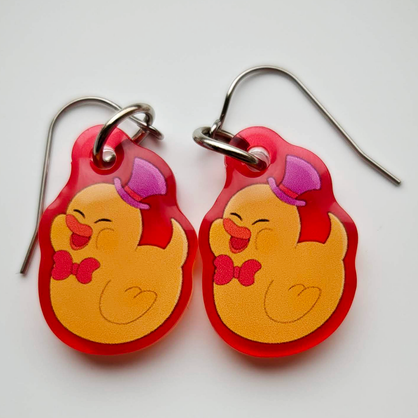 Duck Earrings