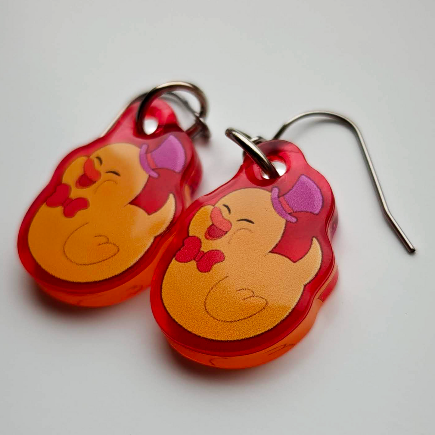 Duck Earrings