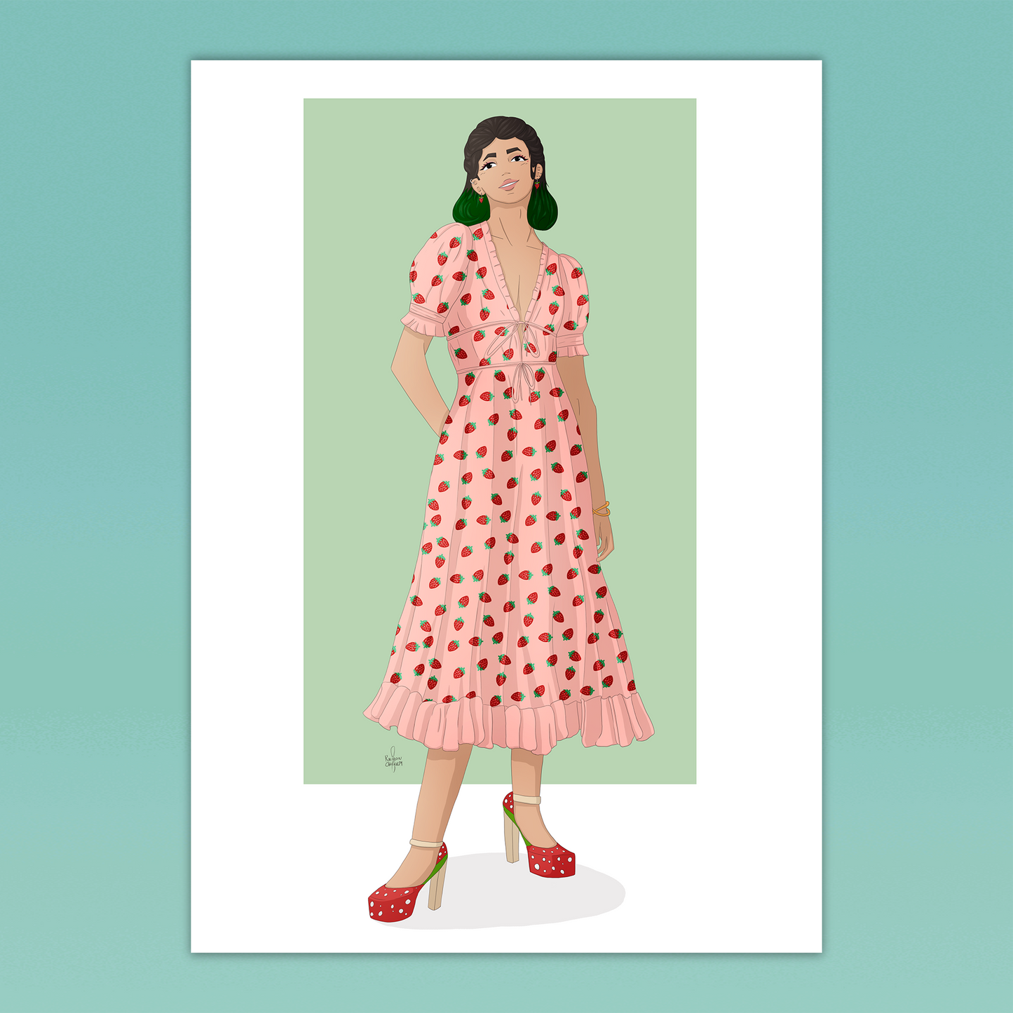 Soulbound Feli Strawberry Print