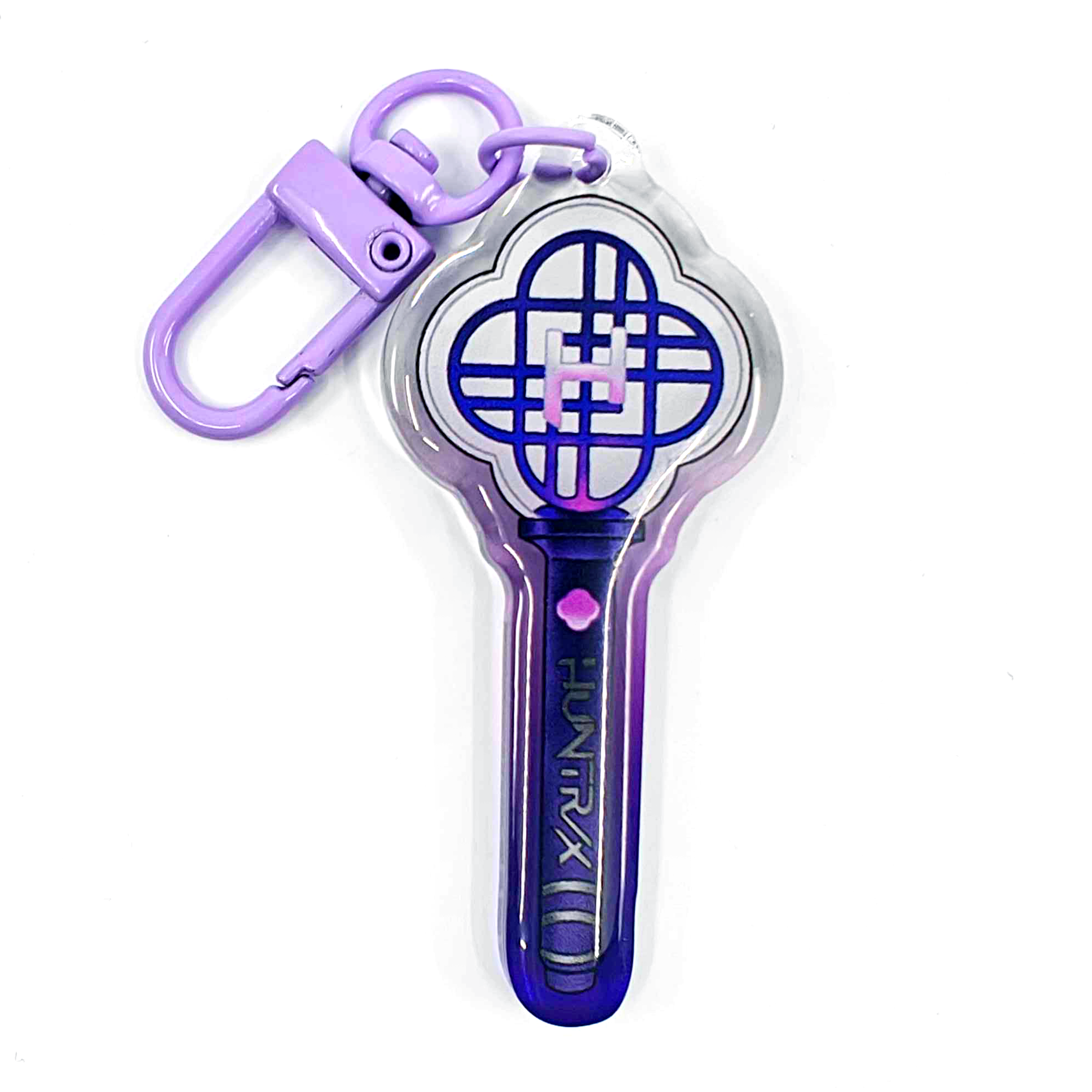 HUNTR/X Lightstick Keychain – Silva & Rain