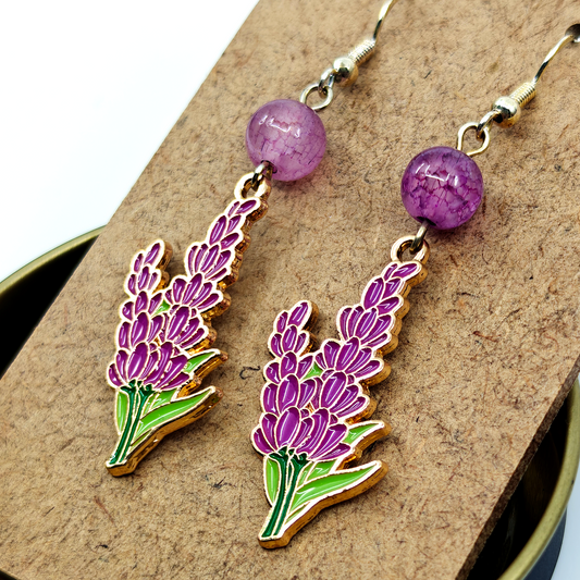 Lavender Earrings