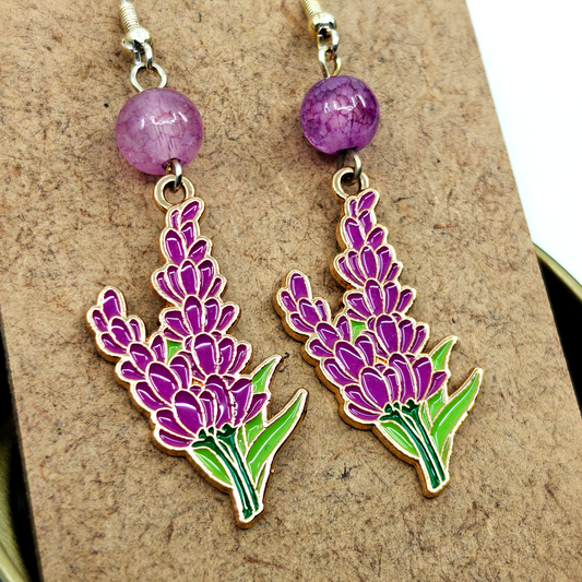 Lavender Earrings