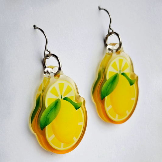Lemon Earrings
