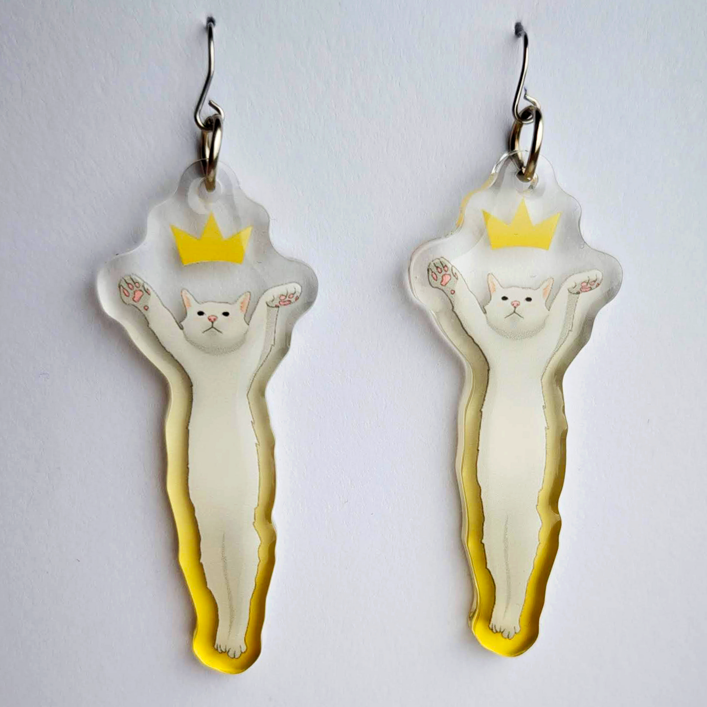 Long Cat Earrings