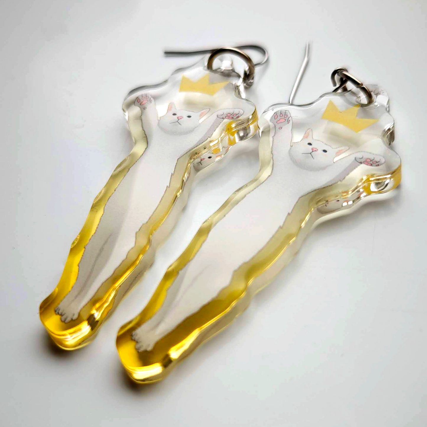 Long Cat Earrings