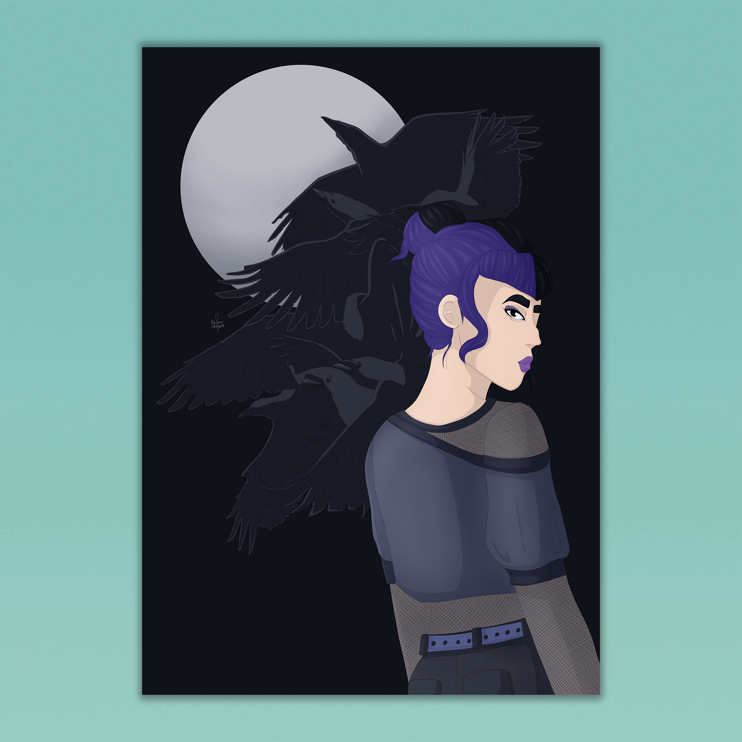 Soulbound Myriad Crows Print