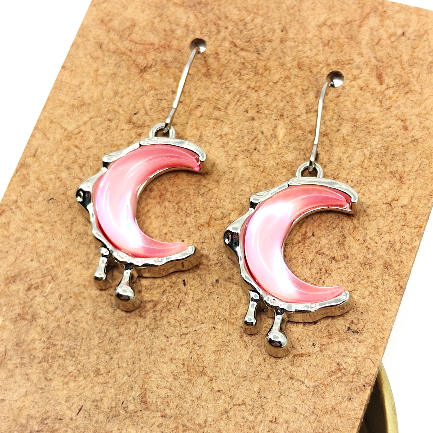 Pink Moon Earrings