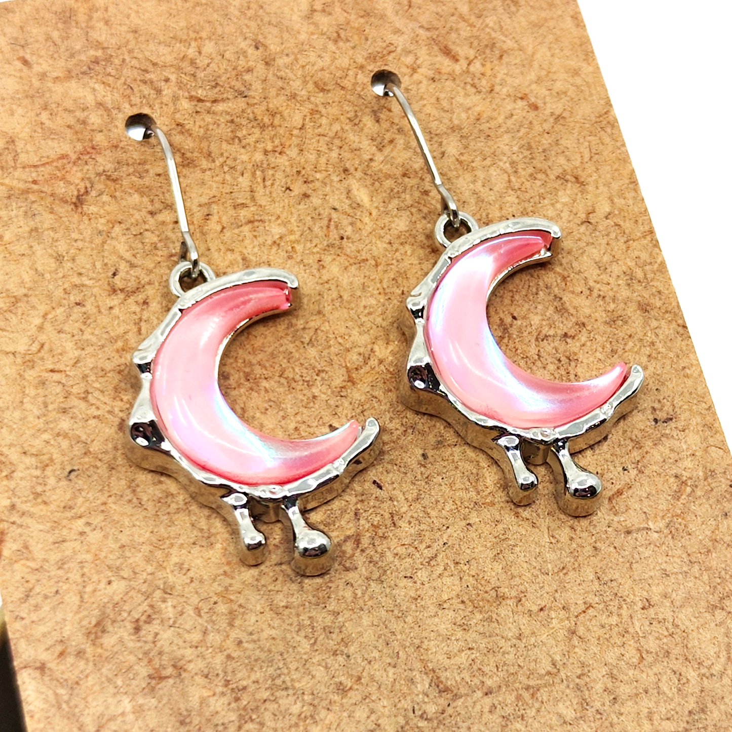 Pink Moon Earrings