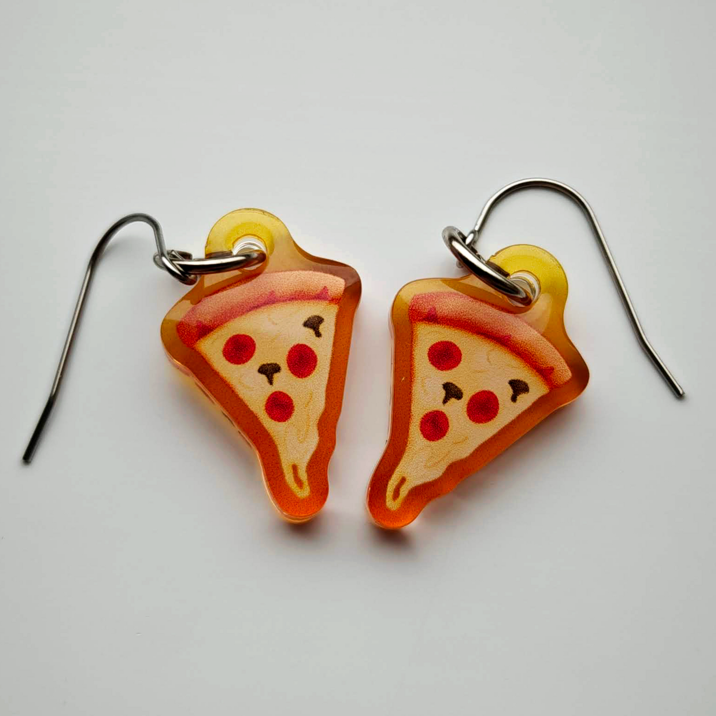 Pizza Earrings