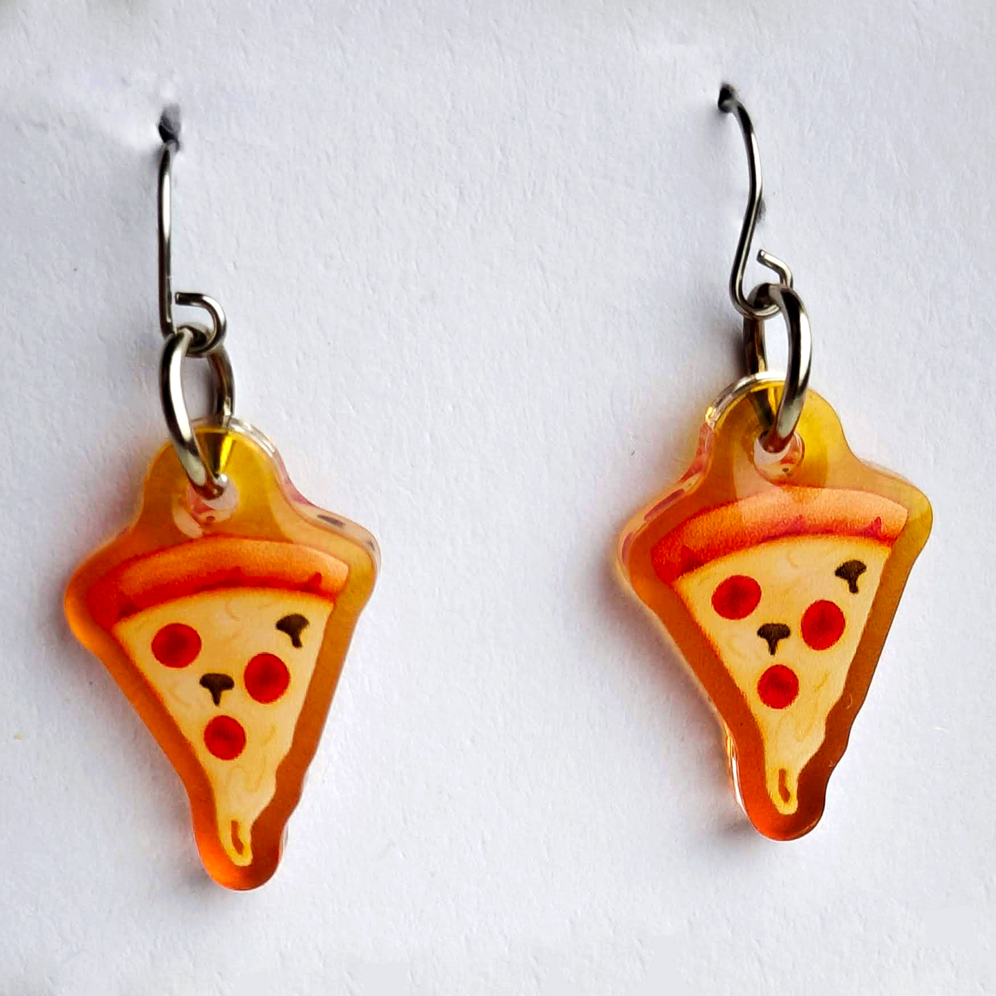 Pizza Earrings