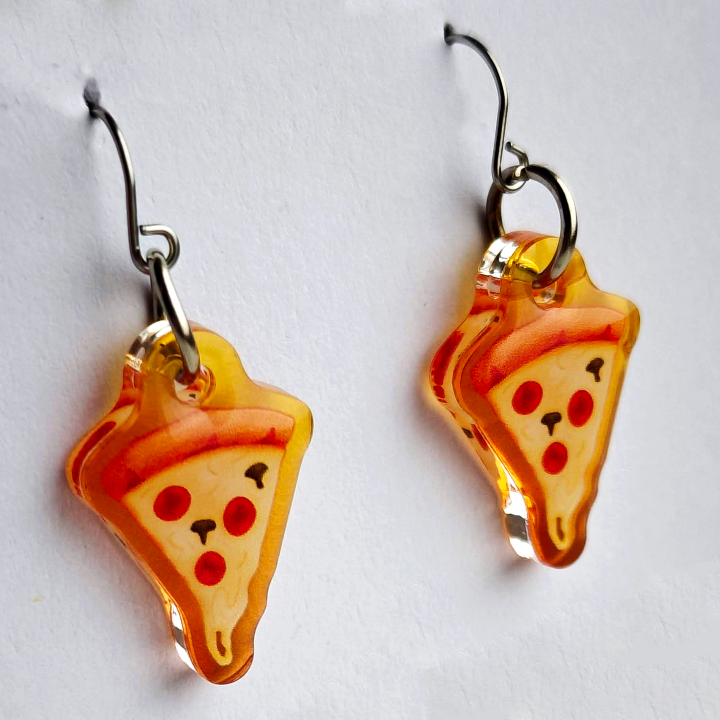 Pizza Earrings