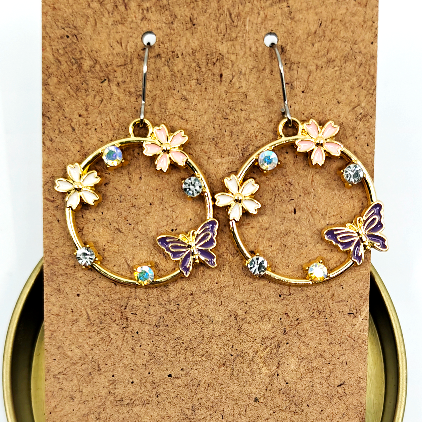 Purple Summer Earrings