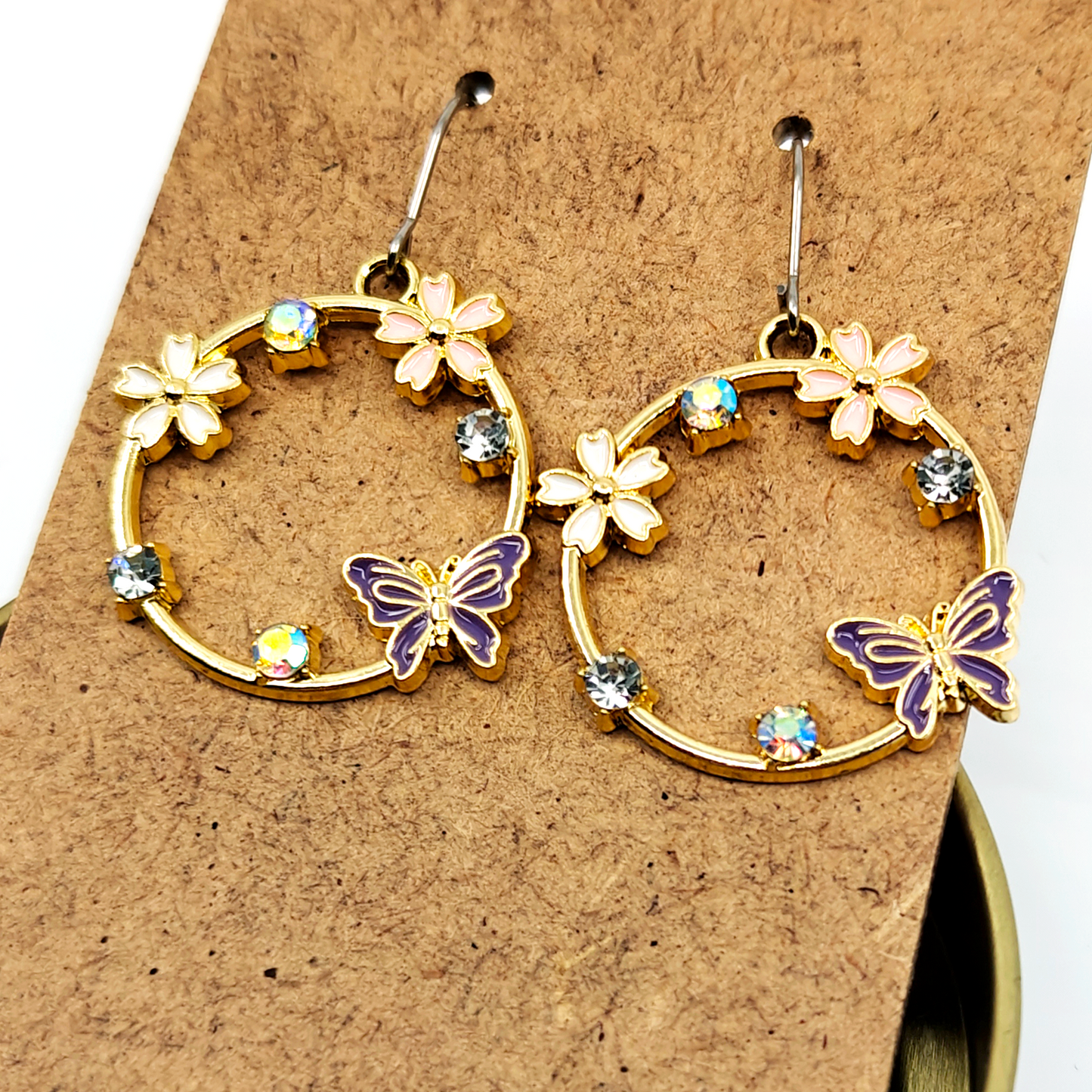 Purple Summer Earrings