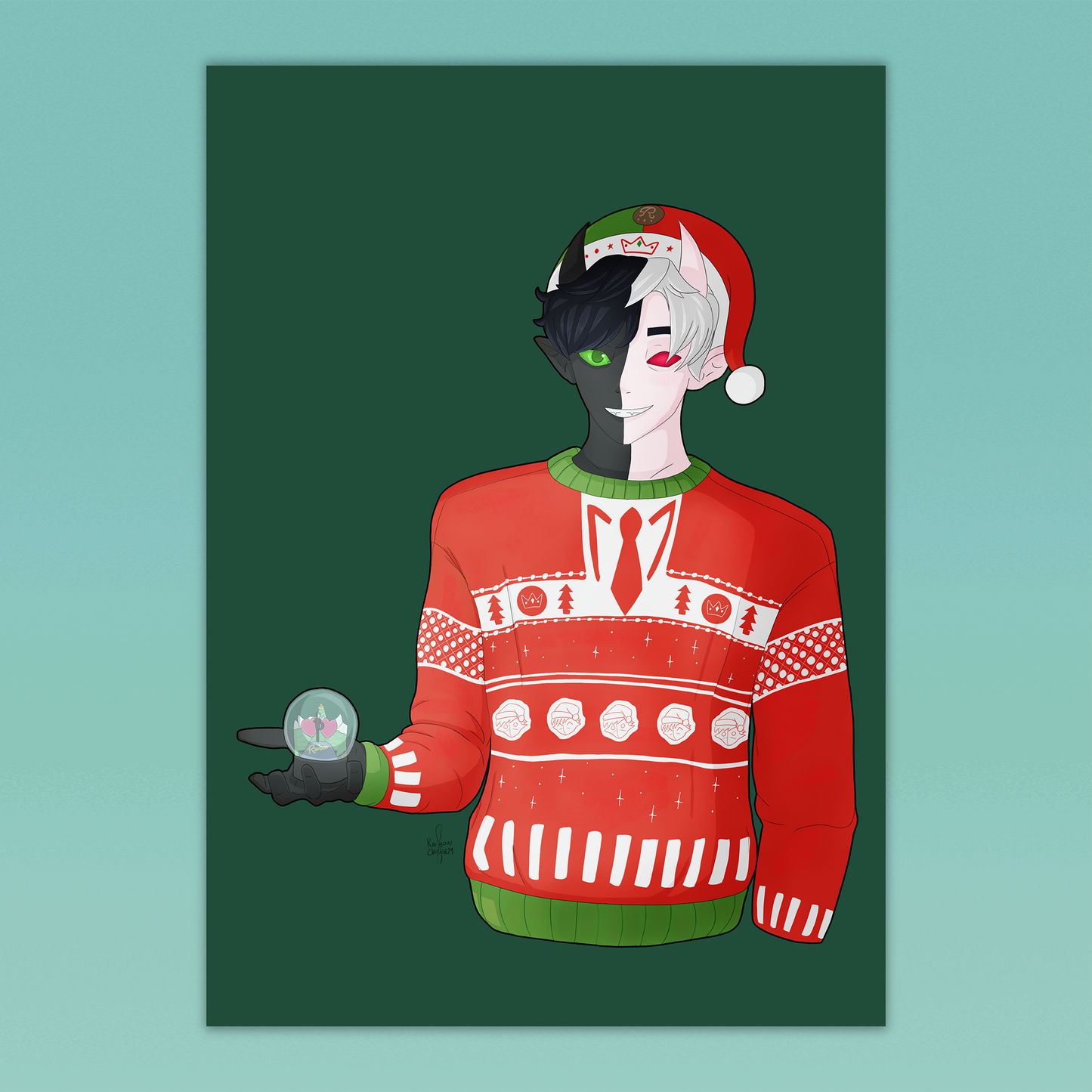 Ranboo Christmas Print