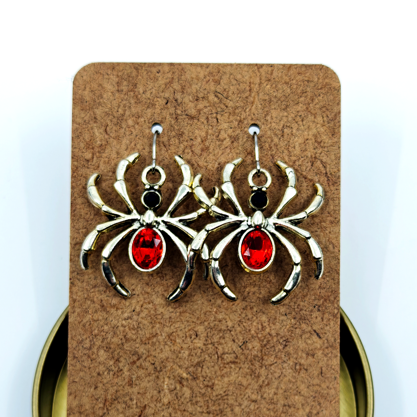 Red Spider Earrings