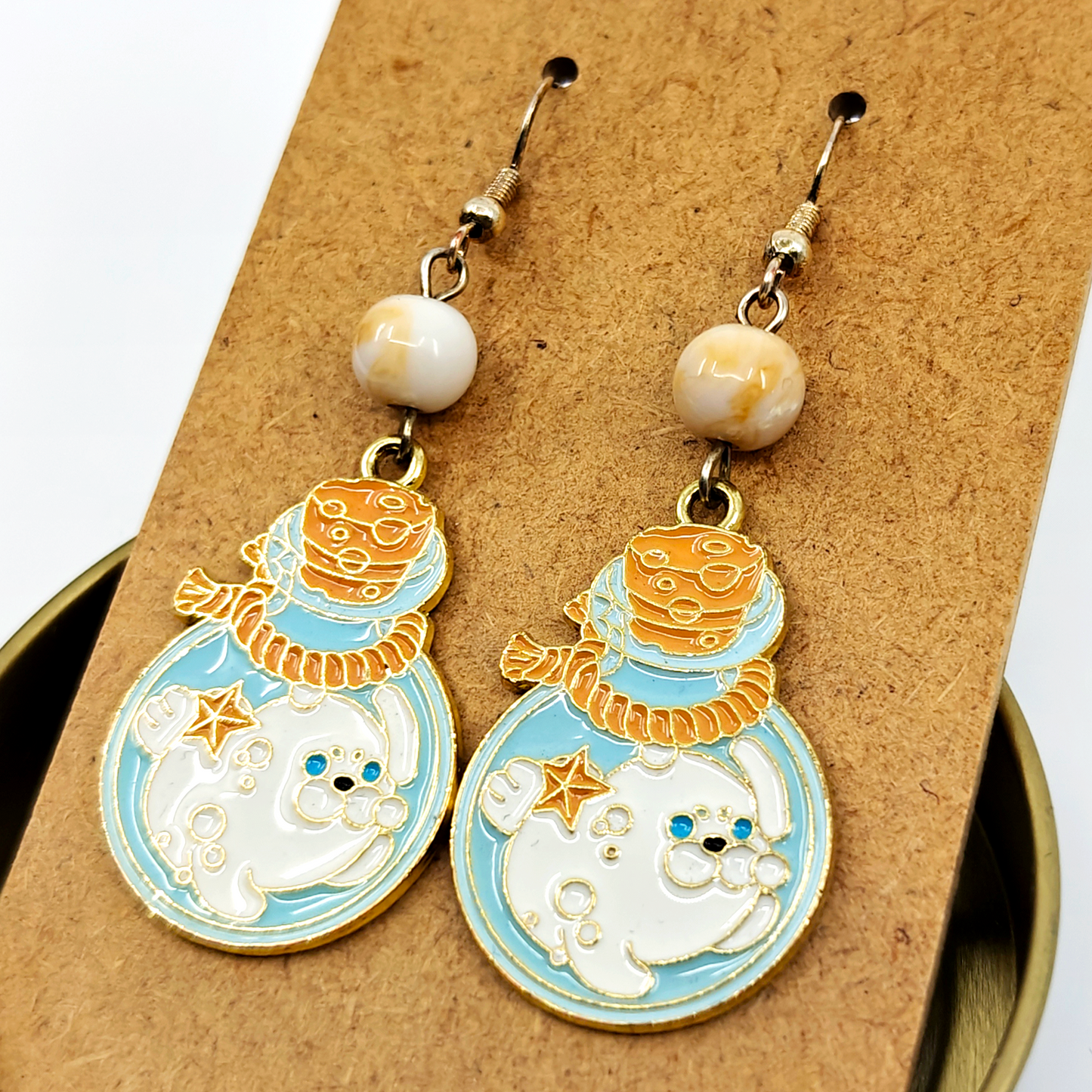 Seal Bottle Earrings