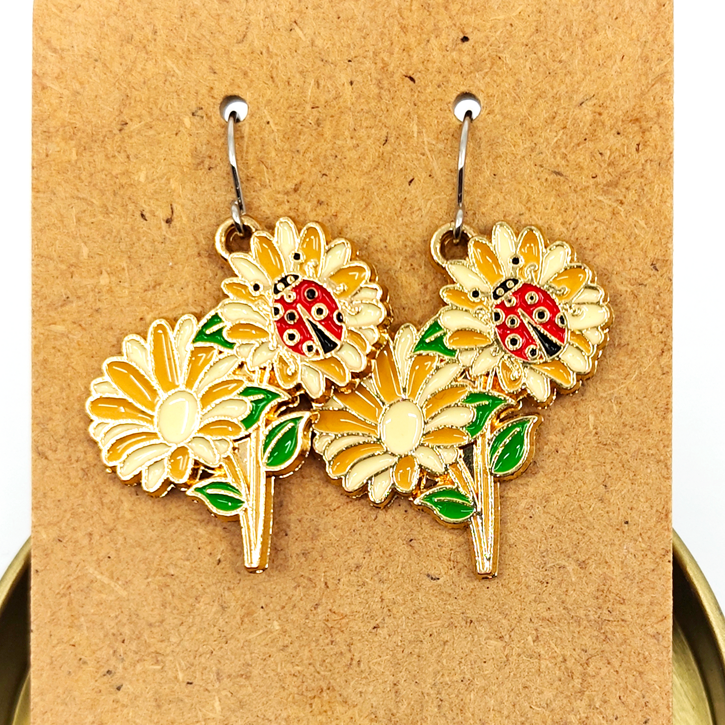 Ladybug Earrings