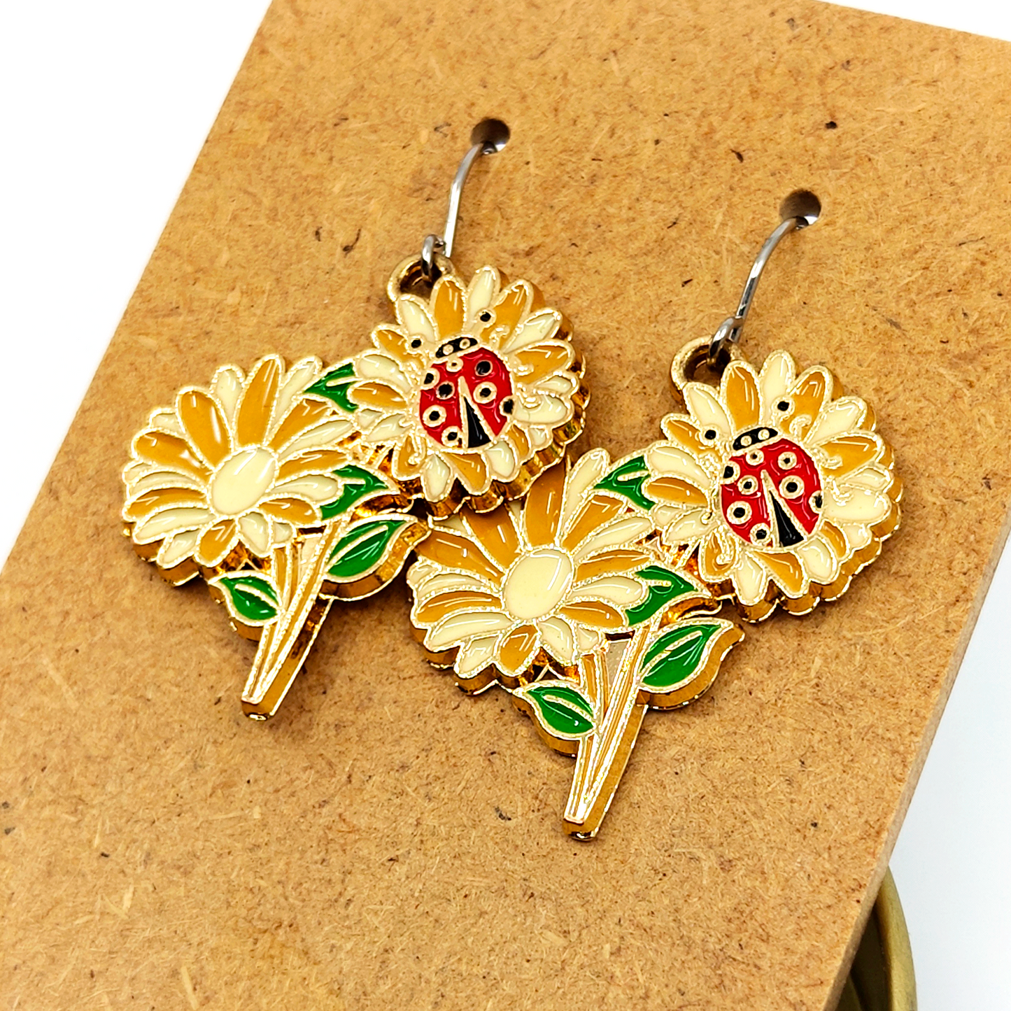 Ladybug Earrings
