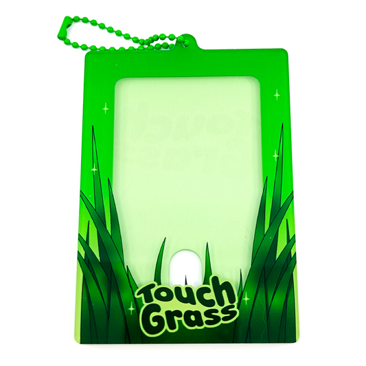 Touch Grass Photocard Holder