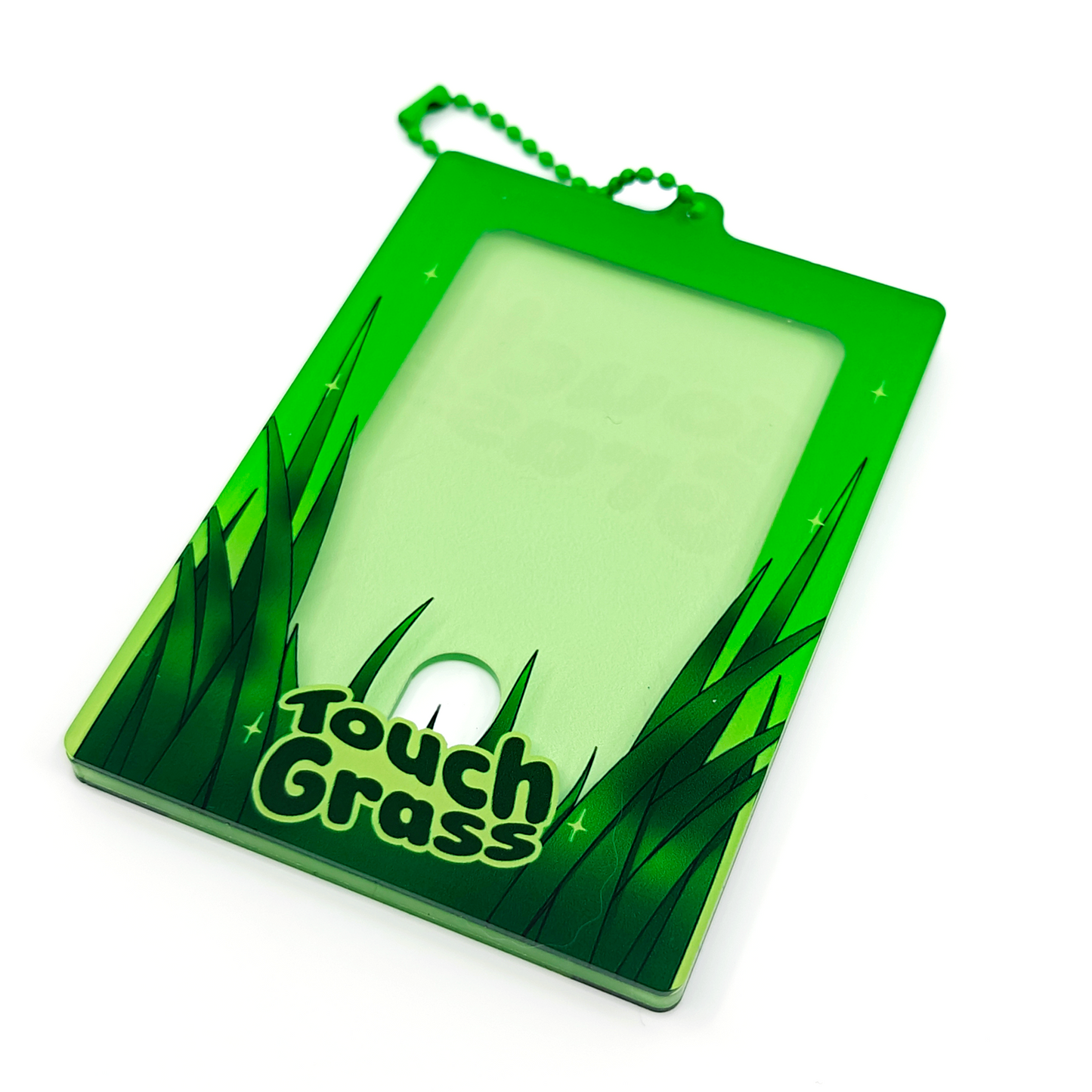 Touch Grass Photocard Holder