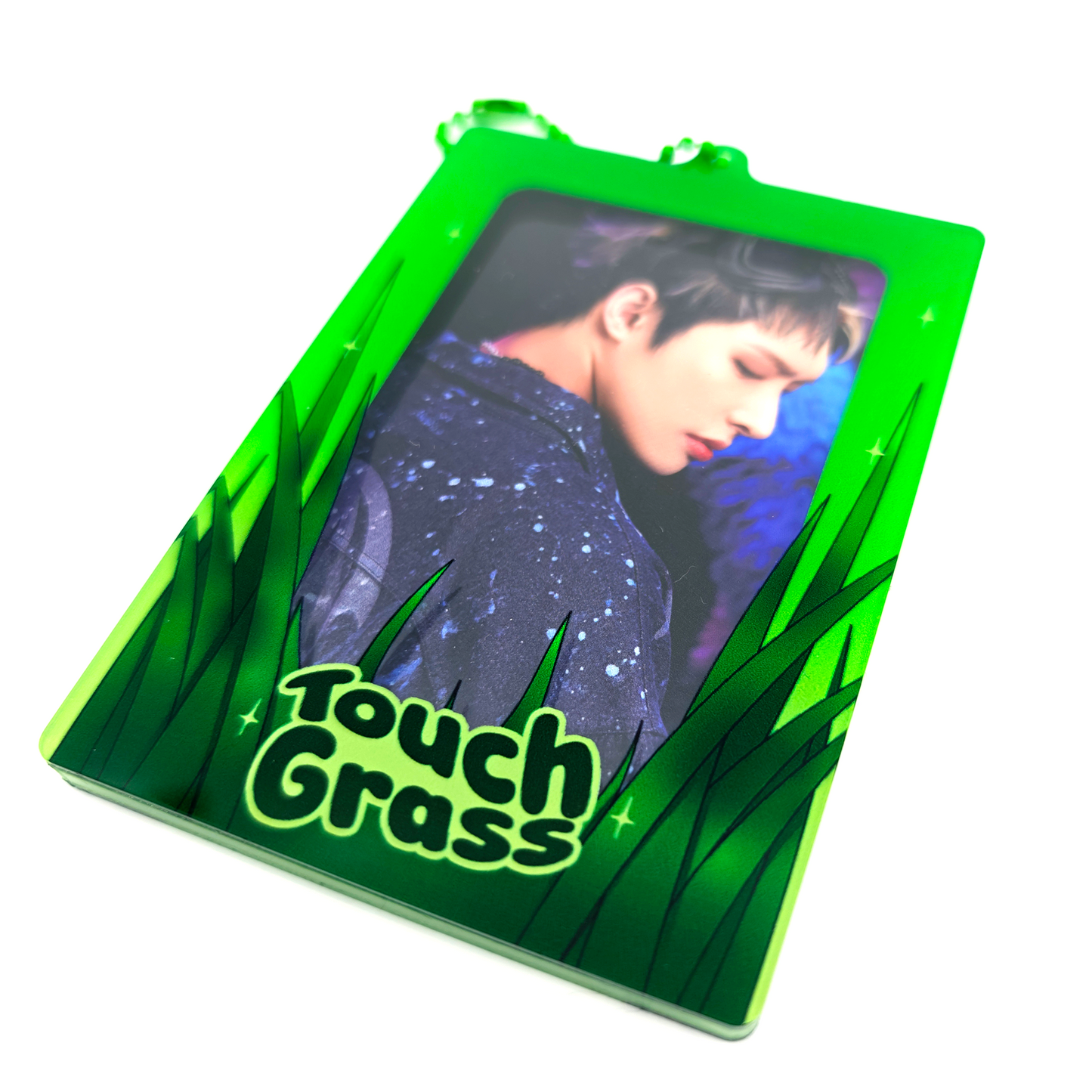 Touch Grass Photocard Holder