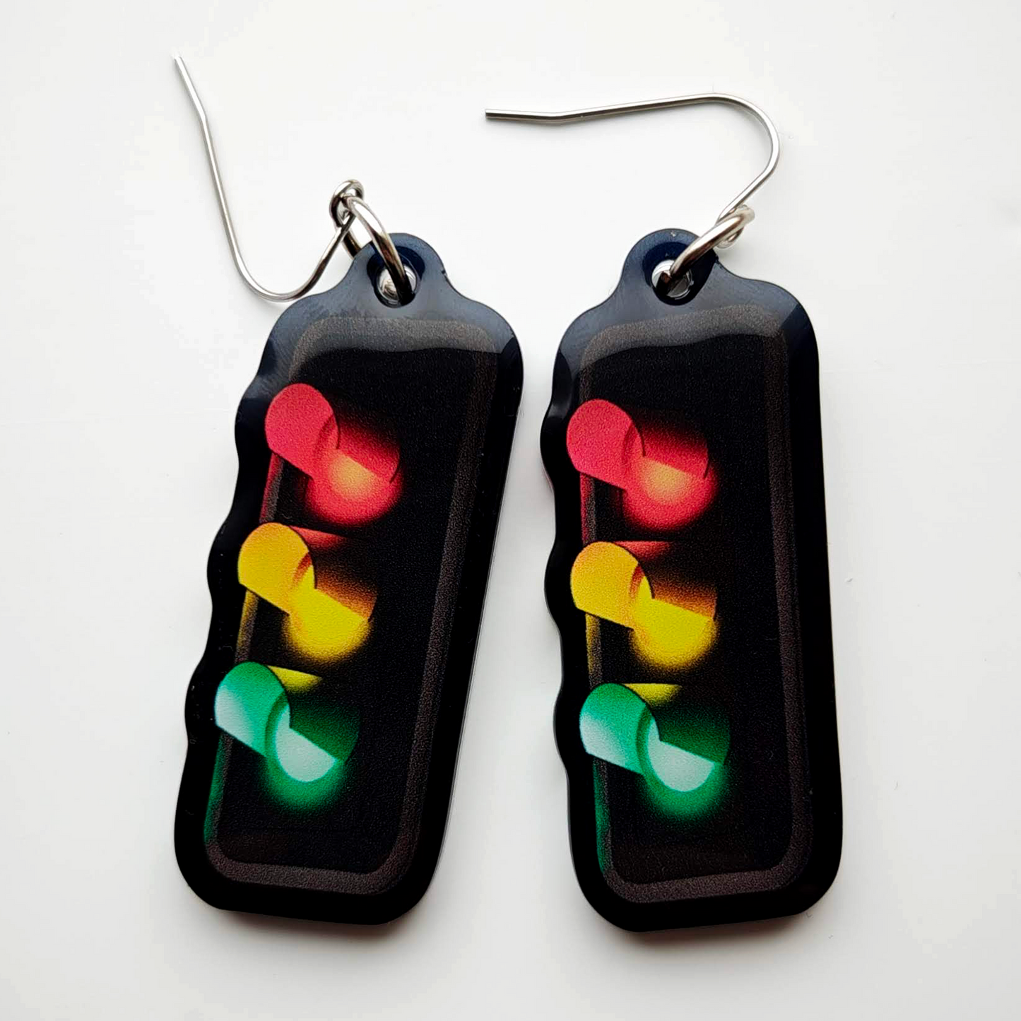 Traffic Lights Earrings