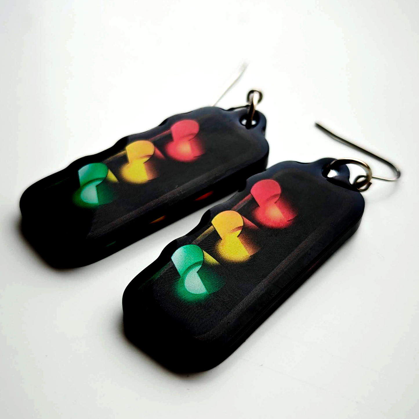 Traffic Lights Earrings